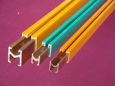 China Customized Overhead Crane Electrical Bus Bars Slide Conductor 50-120A Rated Current for sale