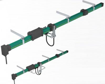 China Crane Power Supply Bus Bar Systems PVC Housing 3P Center Joiner 4 Pole Clamps for sale