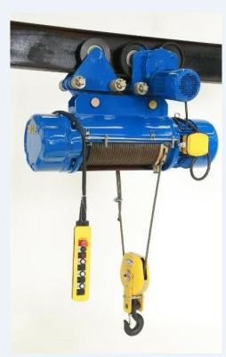 China Eot Crane Electric Wire Rope Hoist , Motorized Driven 1 - 5 Ton Wire Rope Hoist for sale