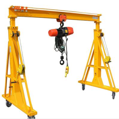 China Small Portable Gantry Crane 3000kg Span 3m With 3 Meters Lifting Height for sale
