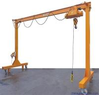China Mobile Small Gantry Hoist 3T 5T 10T Lifting Capacity Steel Structure High Strength for sale