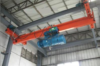 China 5 Ton Single Girder Overhead Crane , Light Duty Bridge Crane Small Volume for sale