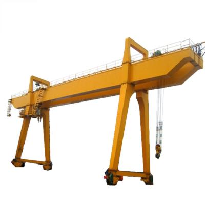 China Cabin Control Span 20m Double Beam Gantry Crane Lifting Materials en venta