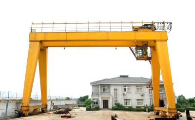 China Overhead 35m Span A5 50T Double Girder Gantry Crane for sale