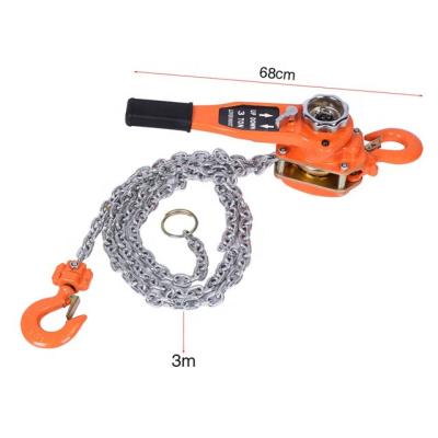 China 50T 1.5m Lifting 250Kg SS Hand Operated Chain Hoist for sale