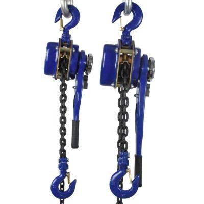 China Forged Hook Hand Operated G80 9t Manual Lever Hoist for sale