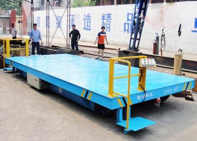 中国 倉庫の調節可能な無軌道の30トンのプラットホームの移動のカート 販売のため