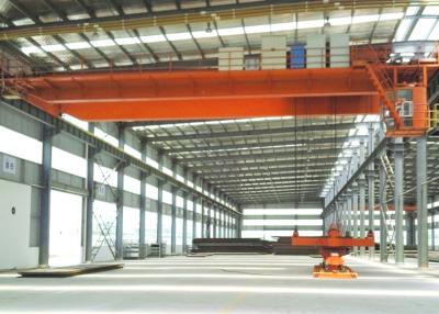 China Span 10.5m - 41.5m Double Hoist Overhead Crane 5T 10T 20T Box Type Bridge Frame for sale