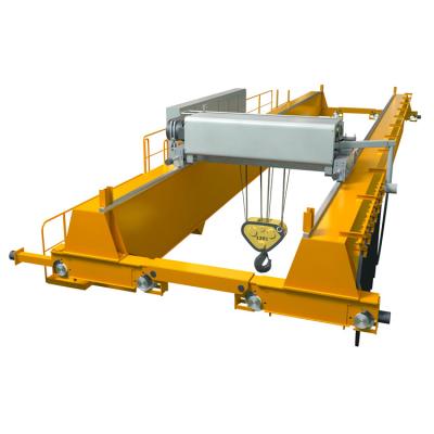 China Span 25m Double Girder Workshop Overhead Crane A5-A7 Working Duty for sale
