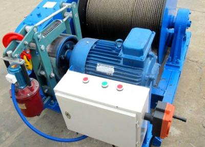 China Wire Rope 34m/min Industrial Electric Winch For Construction Material for sale