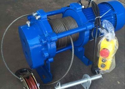 China Small 1 Ton Rope Length 100m Industrial Electric Winch for sale