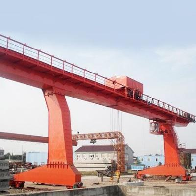 China Outdoor Plant 20T L Shape Box Hook Hydraulic Gantry Crane for sale