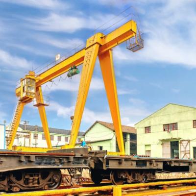 China Rigid Box Type Mineral Area Single Beam Gantry Crane Span Up To 30M for sale