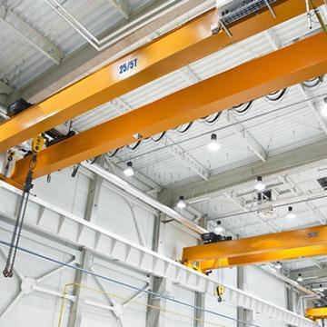China 35T 5m/min European Overhead Crane Double Beam Frequency Inverter Speed Control for sale