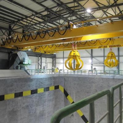 China Explosion Proof 80T Overhead Travelling Crane Frequency Control Of Motor Speed for sale