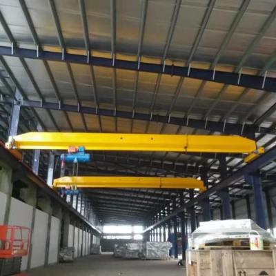 China Configuración individual 15T Crane Single Girder High Efficiency que viaja de arriba en venta