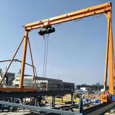 Chine portique Crane Simple Design Detachable Moving d'entrepôt de 6.5T Max Width 10m librement à vendre