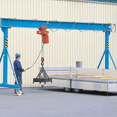 China 3.5 Ton Portable Gantry Crane 7.5m Lifting Height Working Class A3 for sale