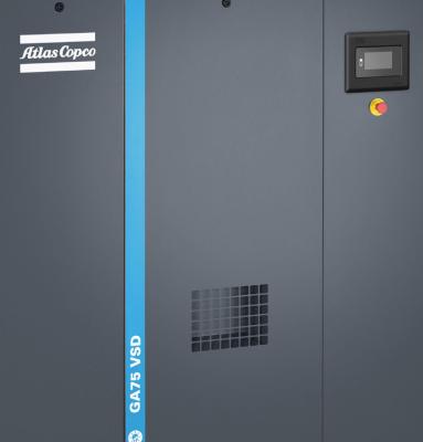 China Compressor de ar de parafusos de conversão de frequência Atlas GA VSD90 à venda