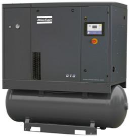China Compact G18  Oil Injected Atlas Screw Air Compressor 18kw Economical for sale