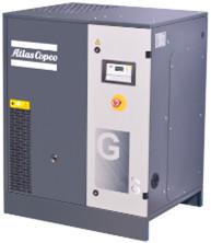 China Economical Oil Injected Atlas Screw Air Compressor Compact G7 7kw for sale