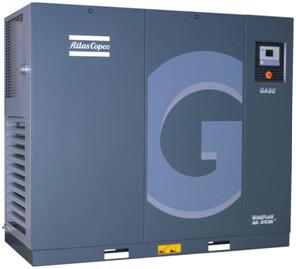 China Ga220 Oil Injected Rotary  Atlas Screw Air Compressors 220kw ISO 8573-1 for sale