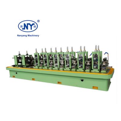 China Nanyang manufacturing plant carbon steel tube mill production line erw pipe making machine for chemical equipment for sale