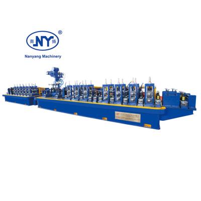 China Nanyang convenient and quick easy to operate brass pipe making machine erw tube mill for sale