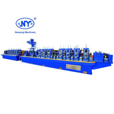 China Nanyang automatic steel round pipe welding production machine erw tube mill line for sale