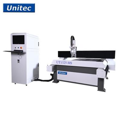 China Linear Guide 1325 Aluminum CNC Router For Cutting 1400X2500mm for sale