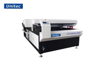 China UT1325CL300 Cloth Wood Acrylic 1325 4x8 CNC Laser Cutter for sale