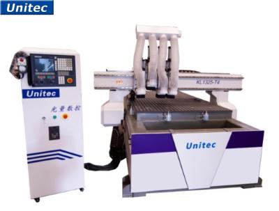 China 4 Spindles Vacuum Table 1500X2500mm 1325 CNC Machine for sale