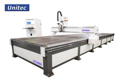 China 2m X 8m Large Format Cnc Router For Drilling Steel Aluminum Acp Brass for sale