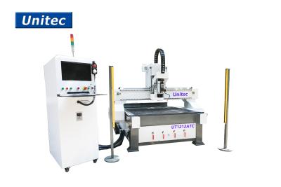 中国 UT1212ATC木MDFポリ塩化ビニールのための1200mm x 1200mm ATC CNCの木工業のルーター機械 販売のため
