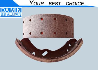 China 8972010610 ISUZU Brake Lining With Shoes K4459 100mm Wide 12 Rivet Holes for sale