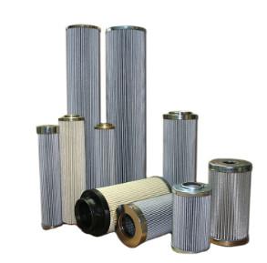 China Elemento de filtro do óleo hidráulico da fibra de vidro com os tampões de extremidade galvanizados 10 mícrons à venda