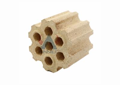 China Ladrillos refractarios Clay Fire Proof Checker Brick del alúmina del horno de la estufa en venta