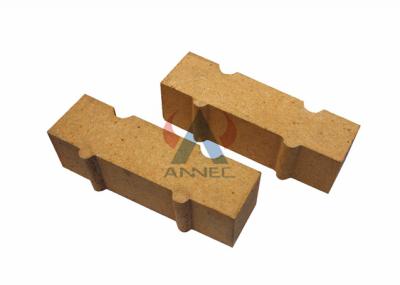China 120 Mpa Crushing Stength Fireproof 2.15g Clay Refractory Brick for sale