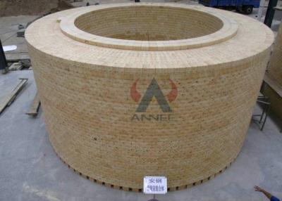 Chine ISO9001 briques formées spéciales de l'argile réfractaire 48% AL2O3 2.35g à vendre