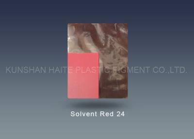 China Solvent Red 24 Plastic Coloring Shade Red  Solvent Red Dye CAS NO.85-83-6 for sale