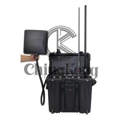 China 1000m Military Drone Signal Jammer 2740Ah Drone Frequency Scrambler for sale