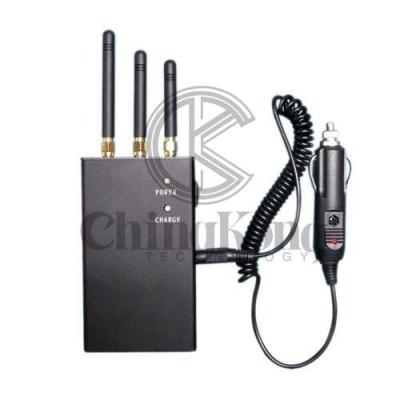 China Black 2G 3G Mini Handheld Mobile Phone And Gps Signal Jammer PDF Format for sale