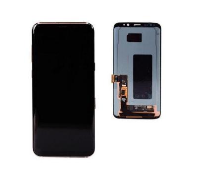 China OEM Samsung Phone LCD Screen S8 Plus Samsung Mobile Screen Replacement with Glue for sale