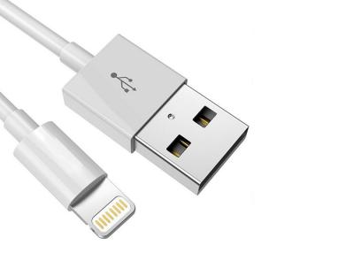 중국 애플 충전기 케이블 아이폰 8/아이패드 공기/iPod에 의하여 주문을 받아서 만들어진 USB 데이터 케이블이 MFI에 의하여 증명서를 줬습니다 판매용