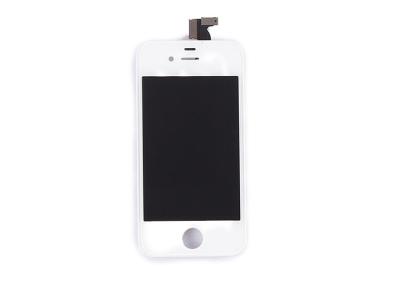 China Alto blanco de la pantalla táctil del teléfono móvil de la pantalla LCD del teléfono celular del iPhone 4 de la definición en venta