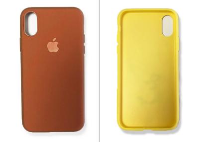 Chine Le silicone jaune de téléphone portable enferme la caisse molle de couverture arrière de protecteur d'Iphone bien faite à vendre