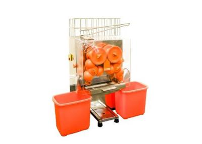 中国 オート・フィード Hopp の自動柑橘類のジューサーが付いている商業オレンジ ジュース機械 販売のため
