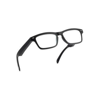 China Matte Black Bluetooth Smart Glasses IP5 100mAh Magnetic Charger With Double Speaker for sale