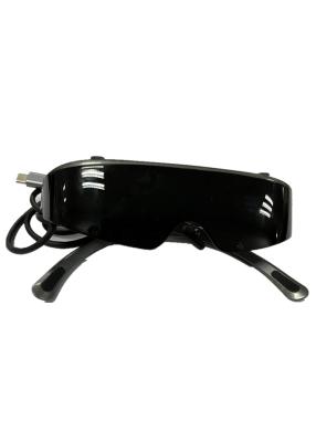 中国 1080P OLED 43° FOV 1800 Nits AR Smart Glasses 0~-600° Dioptor HMD 3D Glasses With USB-C 販売のため