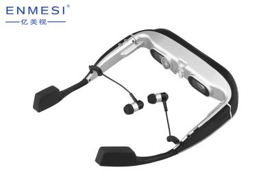 China Wearable 1080P Mobile Theatre Video Glasses 98 Inch Virtual Screen Video Glasses for sale